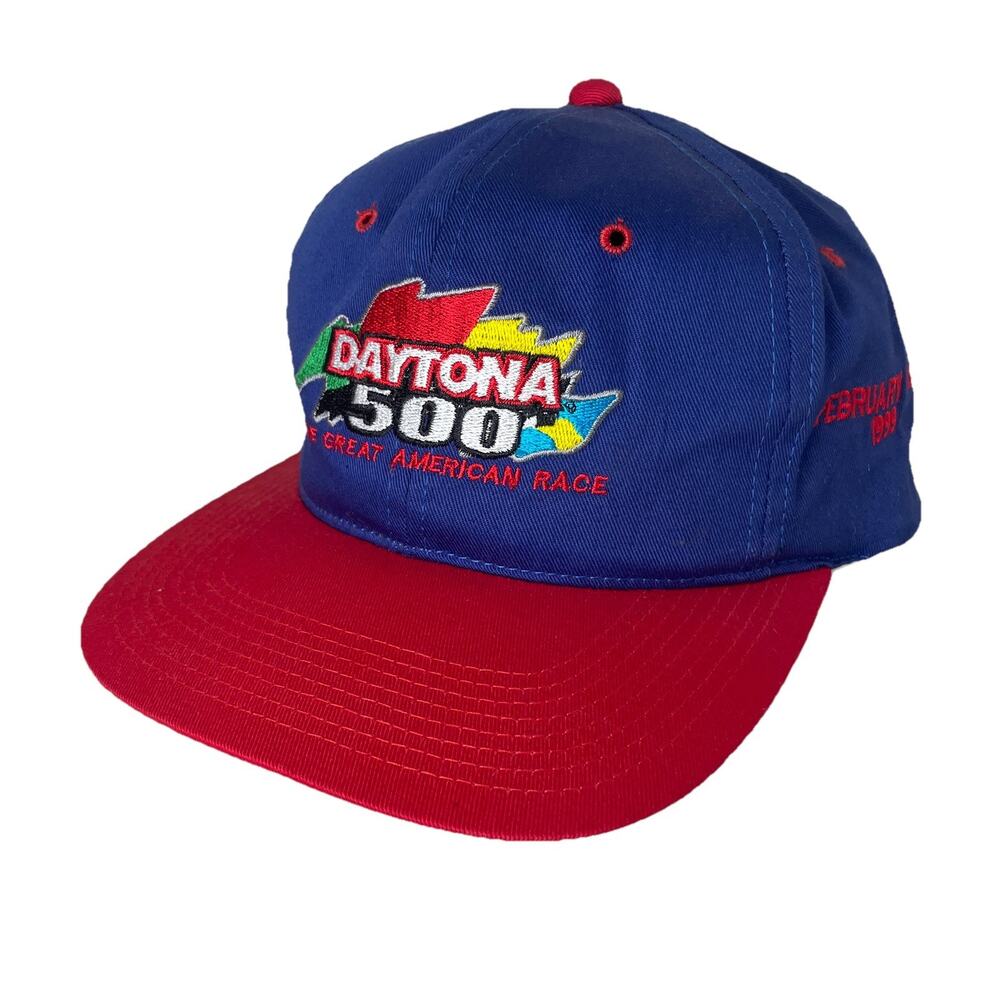 VTG 1999 Daytona 500 SnapBack Hat NASCAR Racing The Great American Race Cap NEW